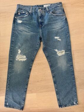 AG Ex-Boyfriend Slouchy Slim Jeans, size 28